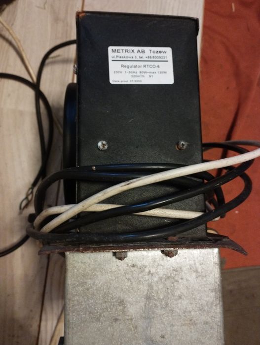 Regulator temperatury kotła. z dmuchawą plus czujnik temperatury