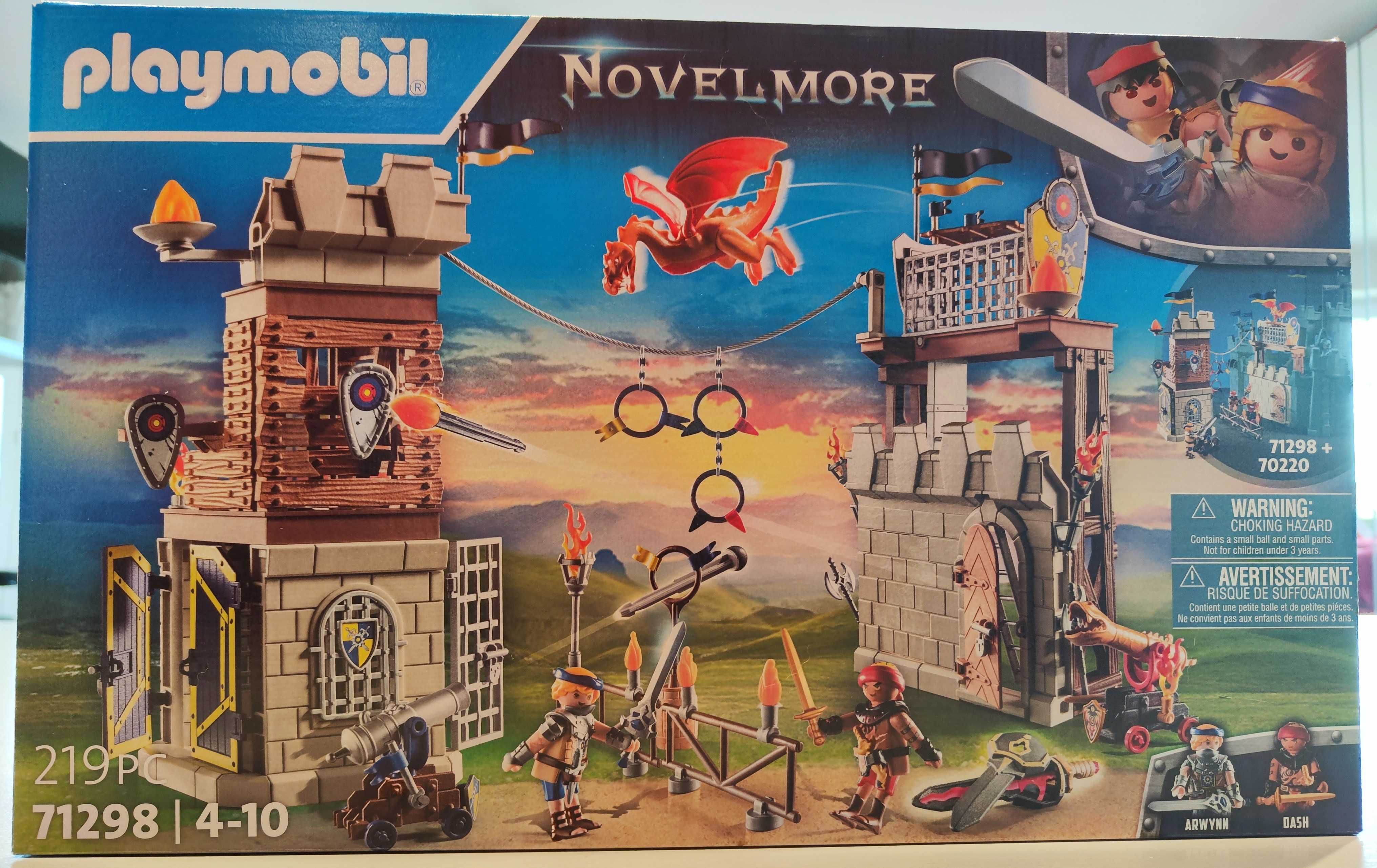 Playmobil Novelmore  71298  Burnham Raiders Plac turniejowy