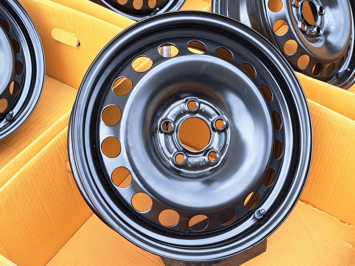 Felgi stalowe NOWE 15 5x100 ET40 VW Polo Seat Ibiza Skoda Fabia VAG