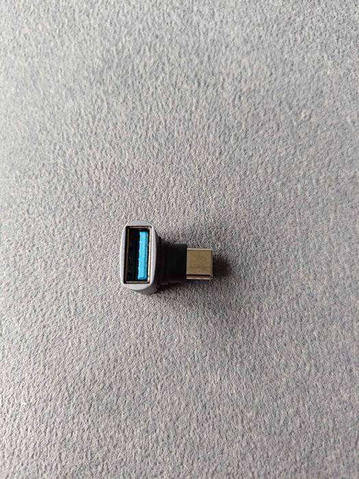 Adapter kątowy USB-A - USB-C 3.1