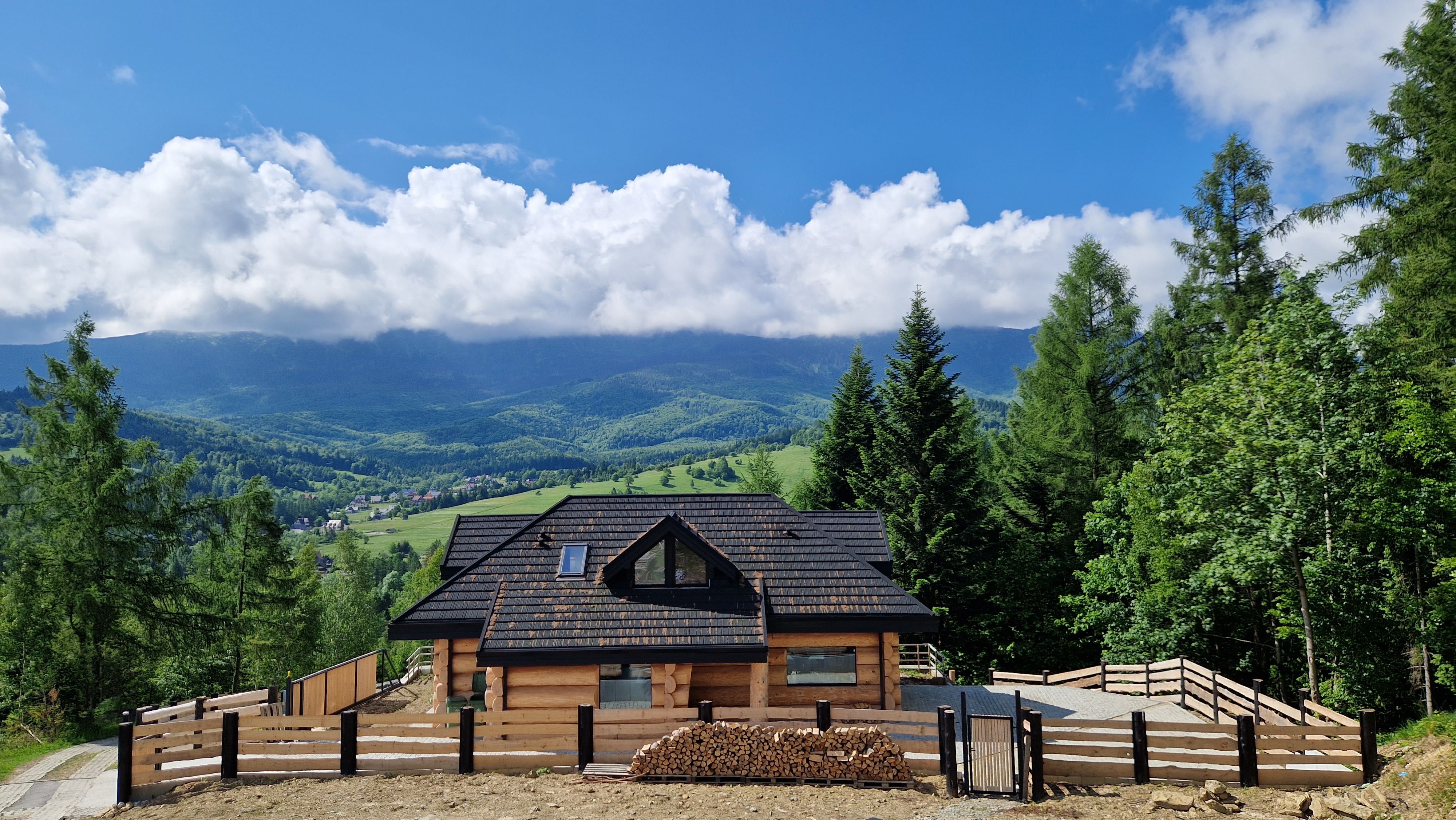 Domek w Górach Premium Zawoja  Basen Sauna Siłownia Rowery
