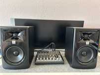 #1353 JBL MK II 2 305P głośniki monitory para zestaw stereo 2.0 aktywn