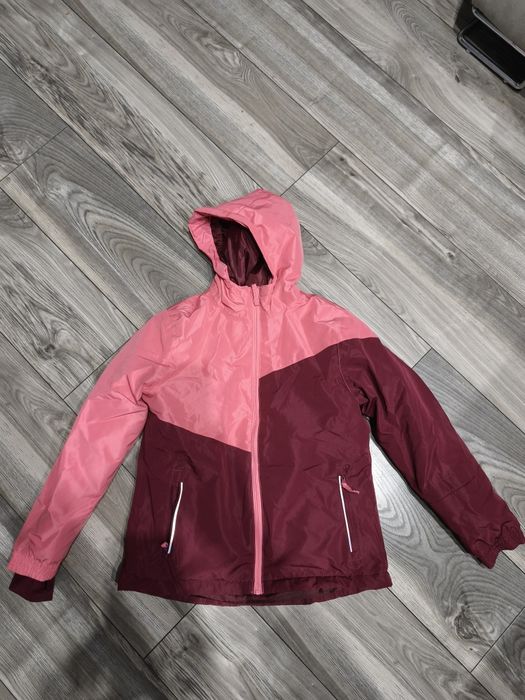 Kurtka zimowa dziewczęca, narciarska 134/140