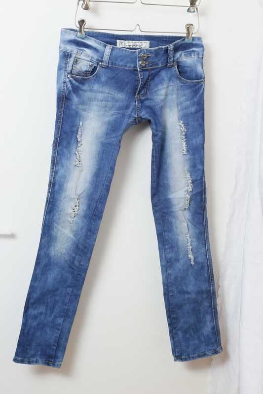 Jeansy spodnie Pebo Jeans 41cm szerokość w pasie