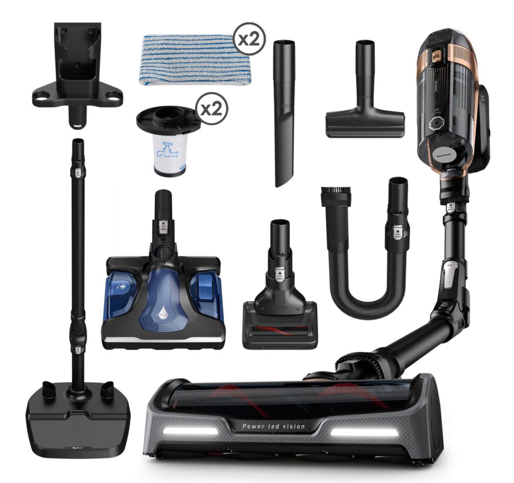 Tefal x-Force flex 15.60 odkurzacz pionowy funkcja mycia
