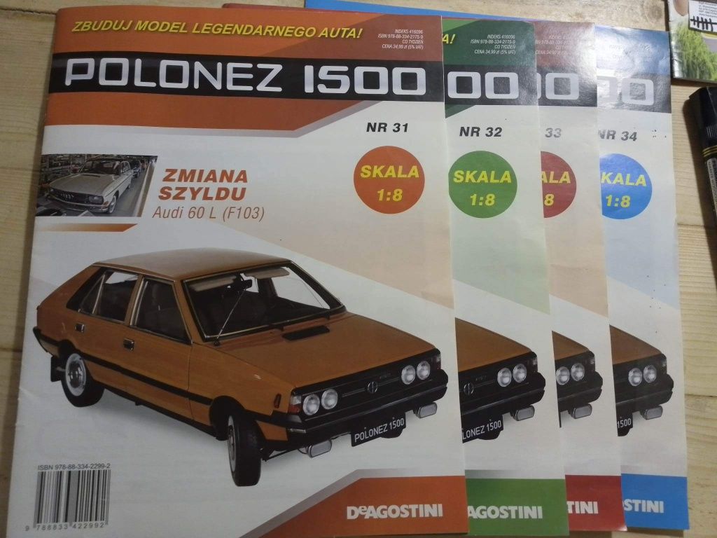 Polonez 1500 deagostini nr 1-34