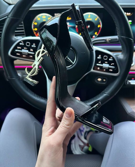 Босоніжки ив сен лоран ysl saint laurent туфли туфлі