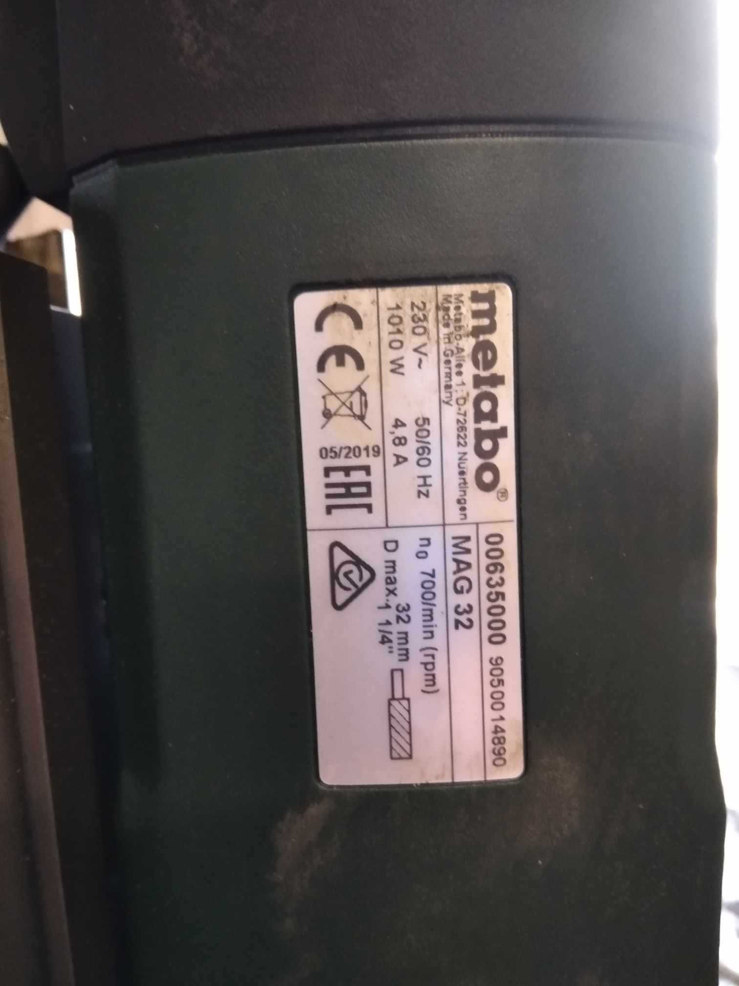 Wiertarka magnetyczna Metabo MAG 32