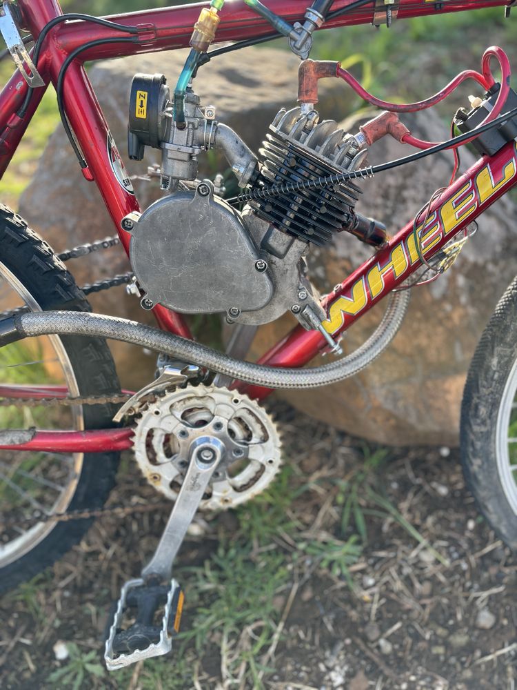 Bicicleta motorizada 80cc