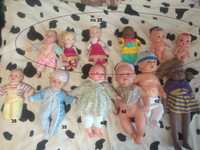 Пупсы разных размеров,куклы и гардироб для игр в куклы и не только