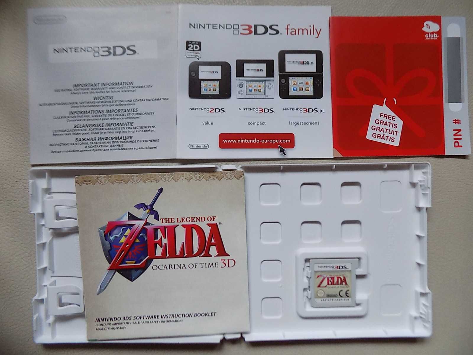 The Legend of Zelda: Ocarina of Time 3D na Nintendo 3DS/3DS XL Link :)