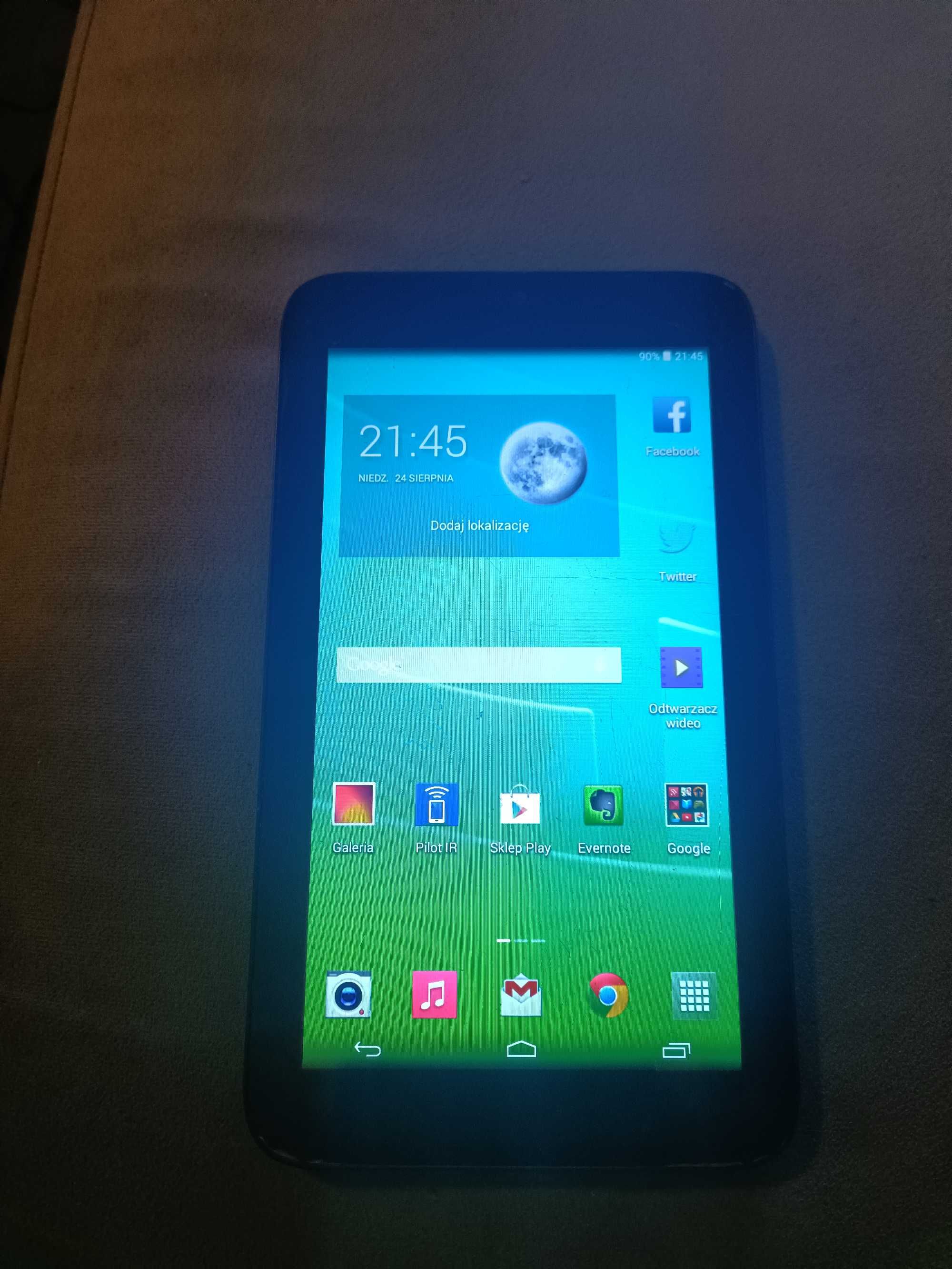 Tablet Alcatel OneTouche PIXI 7 gry Android 4 konsole RAM 512 ekran 7"