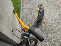 Bmx zombie czarno pomarańczowy
