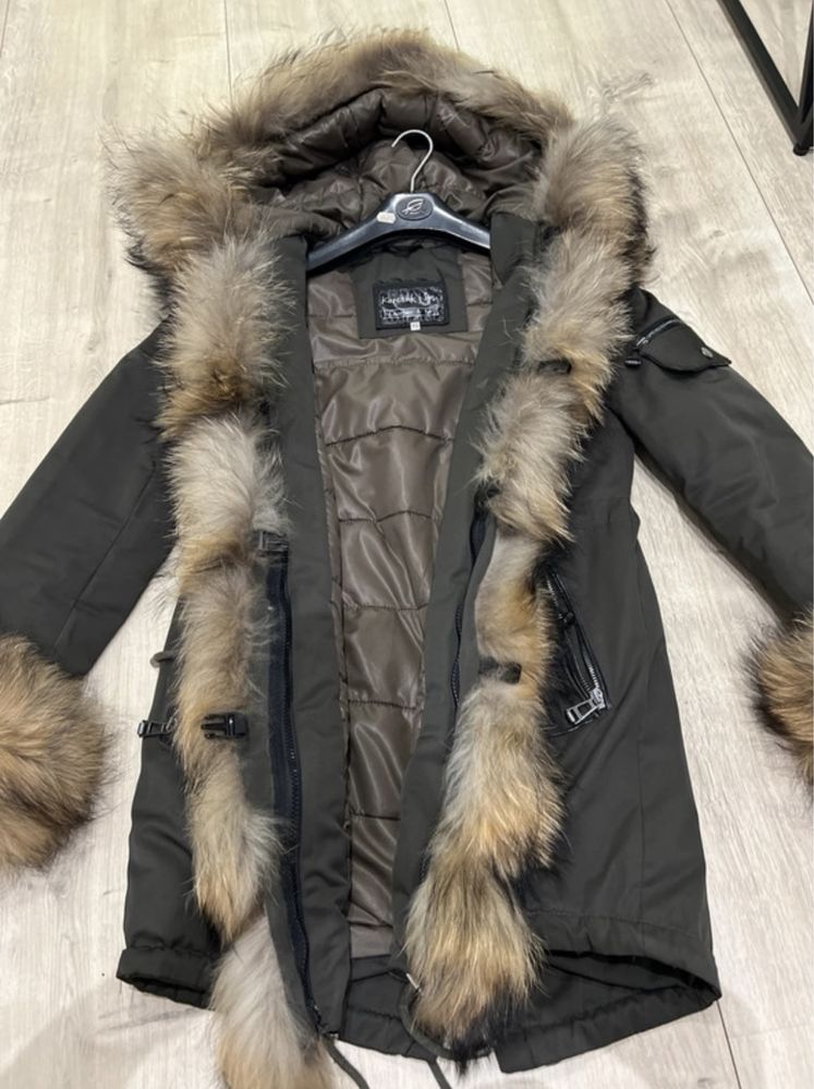 Parka kurtka Korczak i Syn XS S khaki