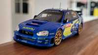 Subaru Impreza WRC rajdowy model w skali 1:43 hpi