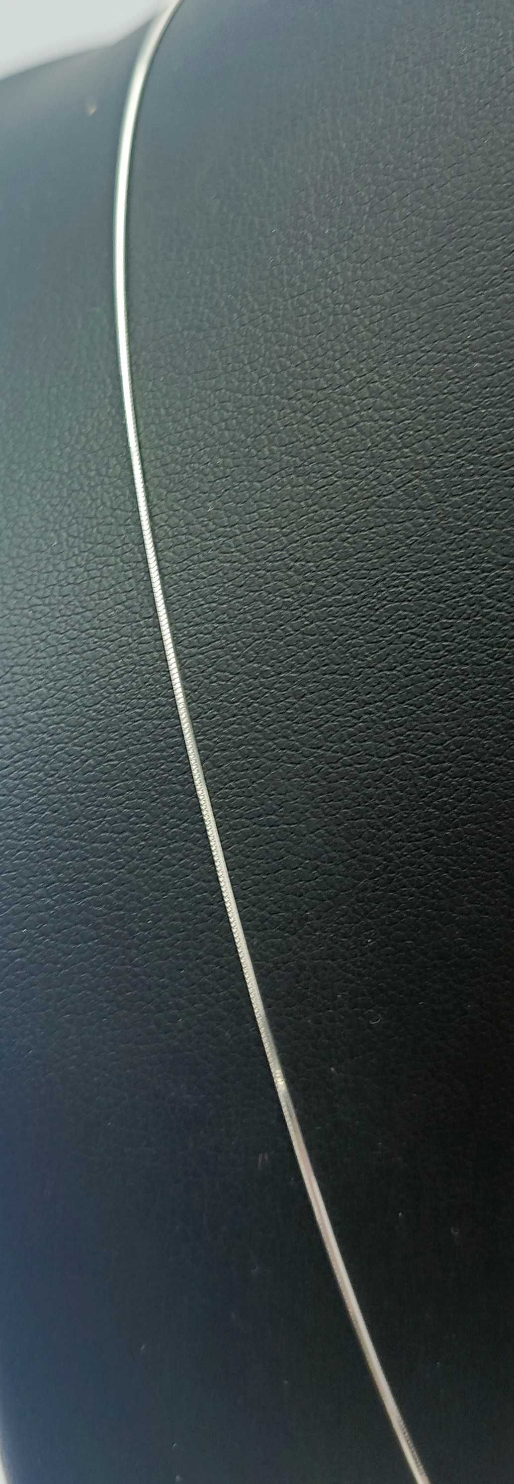 Delikatny Srebrny Łańcuszek 2,0g p925 55 cm