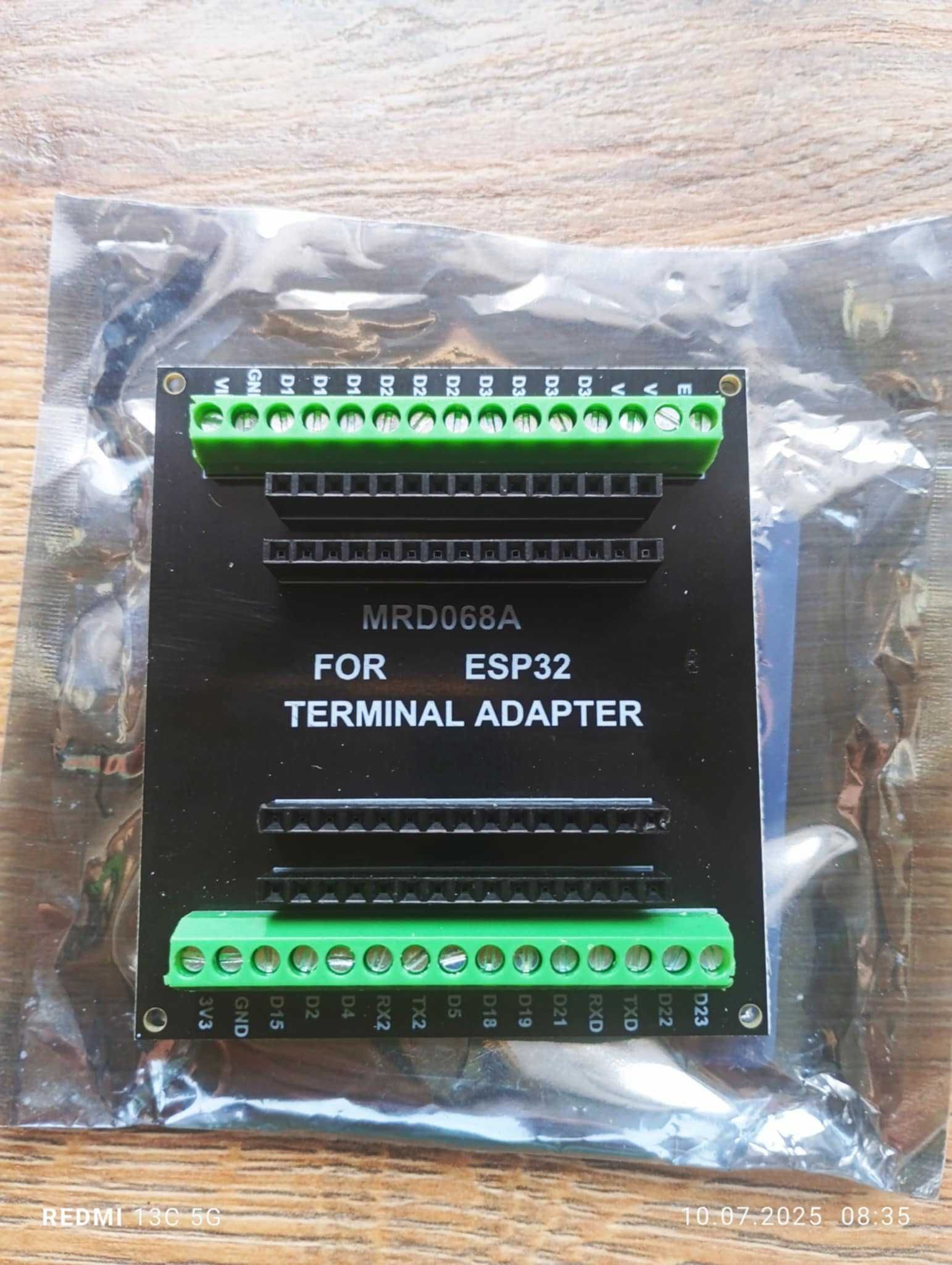(40 szt) ESP32 Zacisk śrubowy Adapter DIN Mount MRD068A
