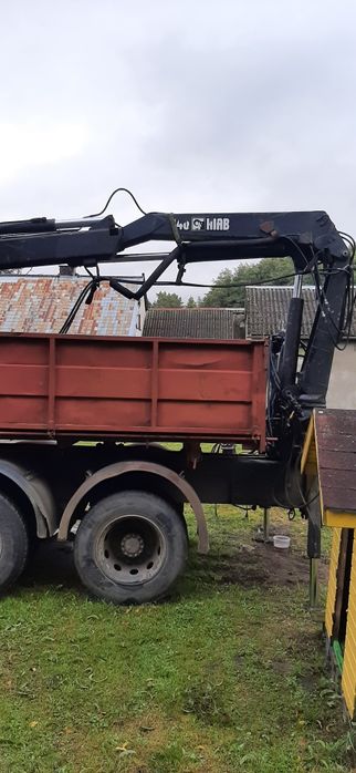 Volvo fl 7 hds wywrotka czerpak chwytak rotator