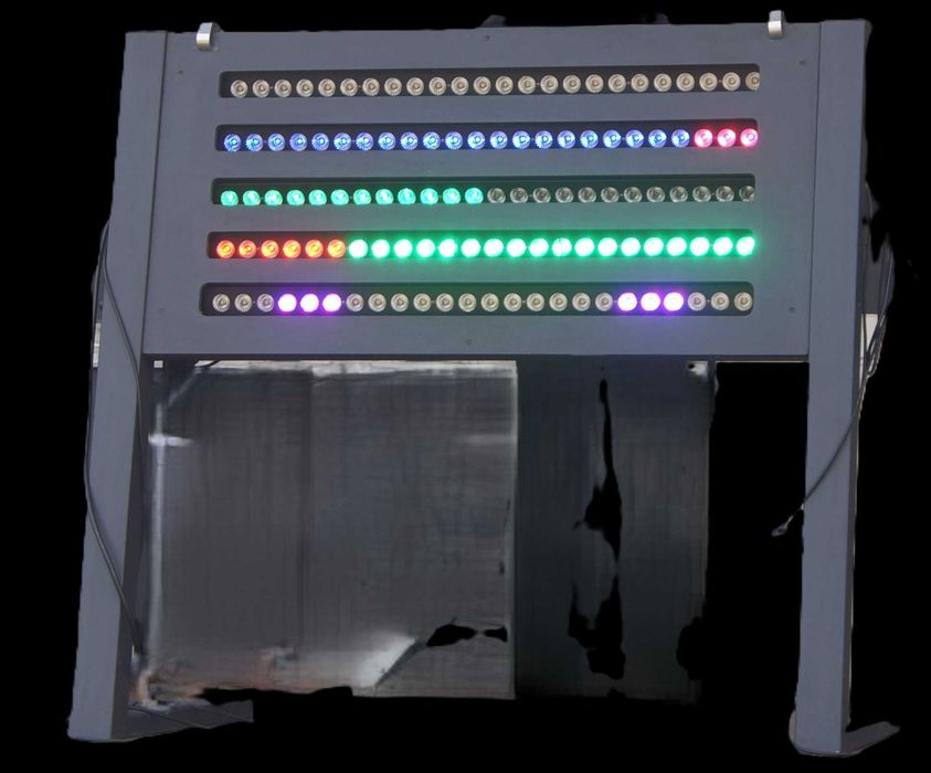 stół dla Dj konsola światła led bar Humpter duży pancerny