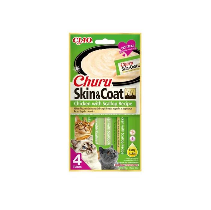 Inaba Churu Purées Mix smaków 6x56g (4x14g) Przysmaki do wylizywania