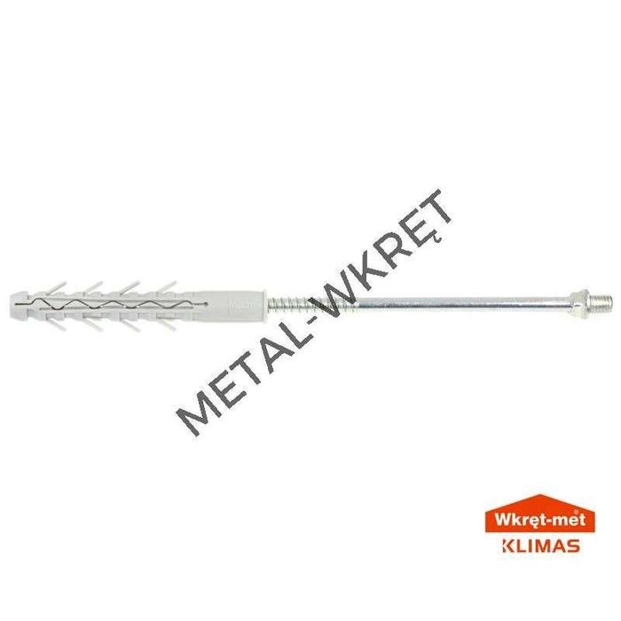 WKRĘT-MET Kołki z wkrętem dwugwintowym KPD 12×300