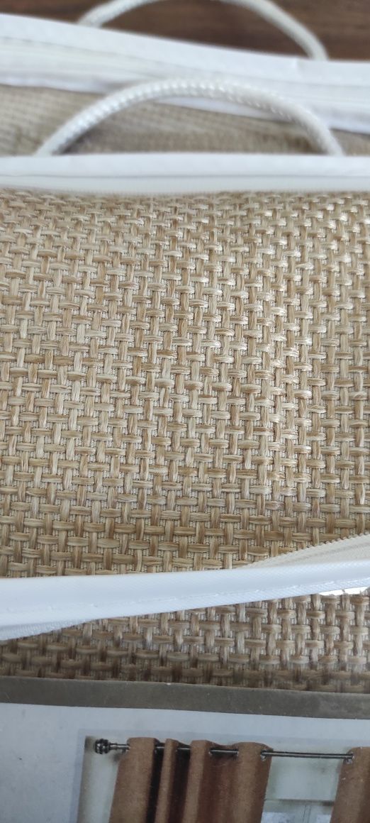Cortinados bege com textura Arpillera - Leroy Merlin