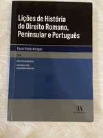 Lições de História do Direito Romano, Peninsular e Português