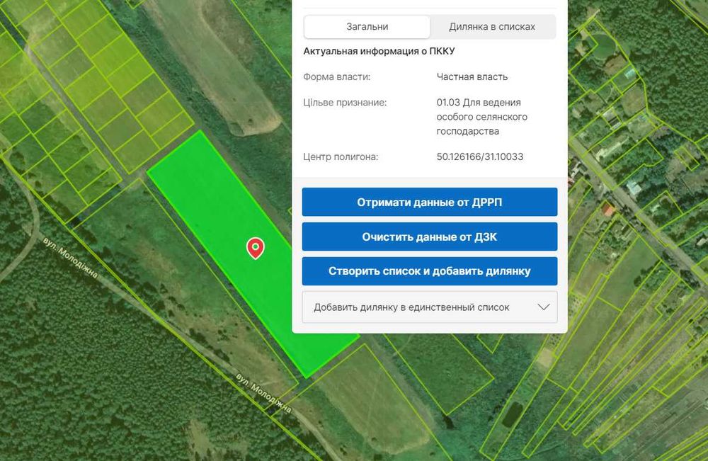 Ділянка 2Га в Бориспільському районі Сошників, Старе