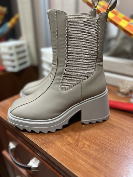 Челсі Чоботи Ботинки Натуральні