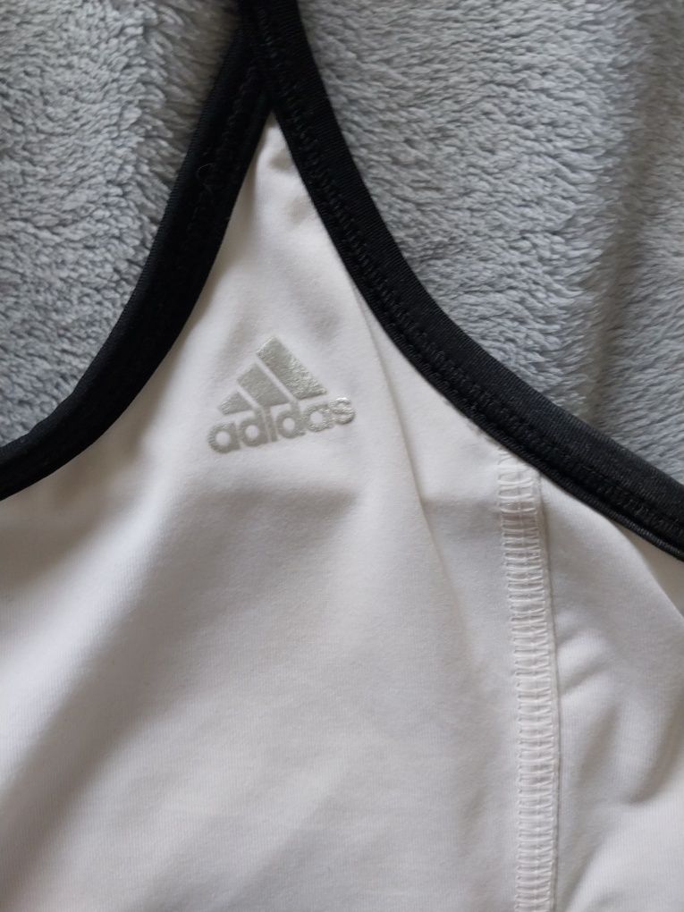 Белая майка Adidas