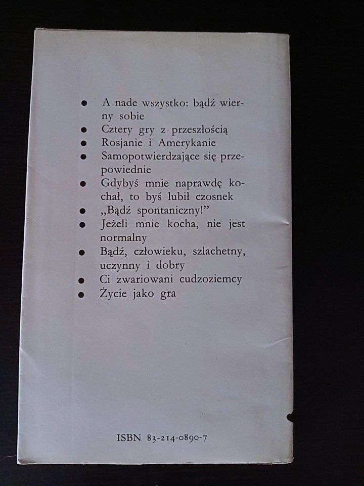 Jak być nieszczęśliwym  Paul Watzlawick