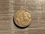 Moeda 10 centavos Moeda Brasil
