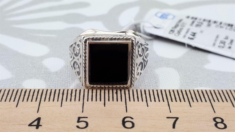 Чоловіча срібна печатка перстень кільце Срібло 925 проба