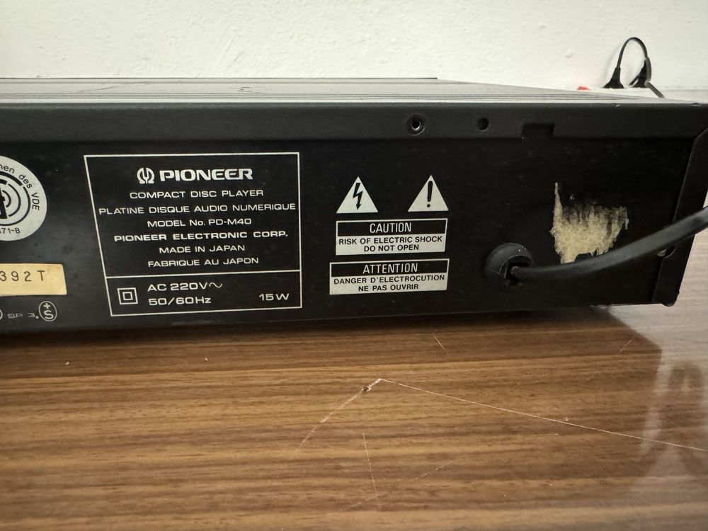 Odtwarzacz CD Pioneer PD-M4O