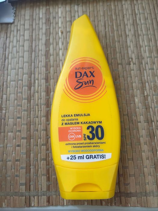 Emulsja do opalania spf