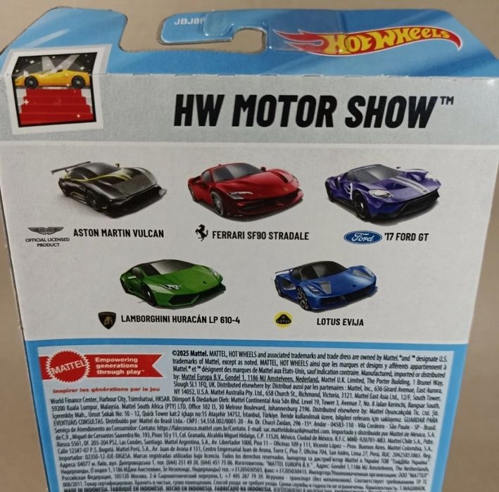 Hot Wheels - Pack 5 hot wheels
