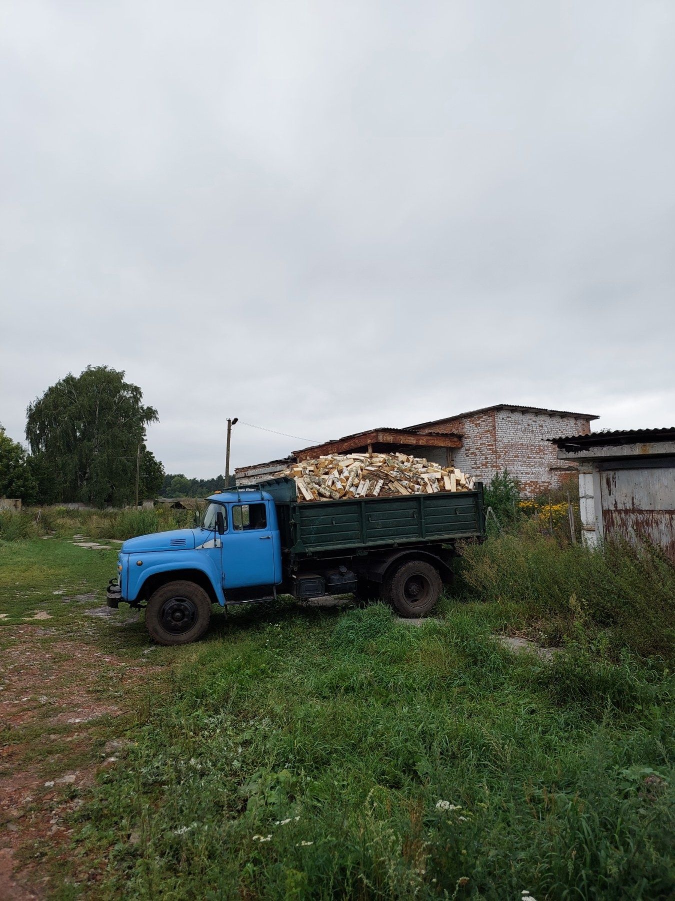 Дрова колоті різних порід. Дуб, акація, береза, вільха, сосна.
