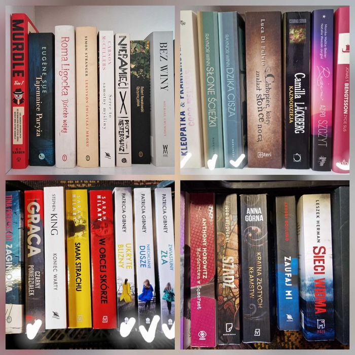 Książki różne. Wyprzedaż domowej biblioteczki