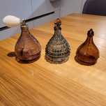 Buteleczki toaletowe RETRO  do perfum IKEA ACKAN