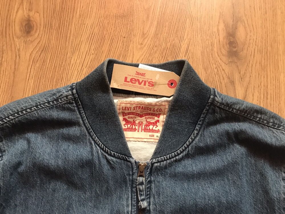 LEVI’S Nowa(metki)kurtka jeansowa bomber