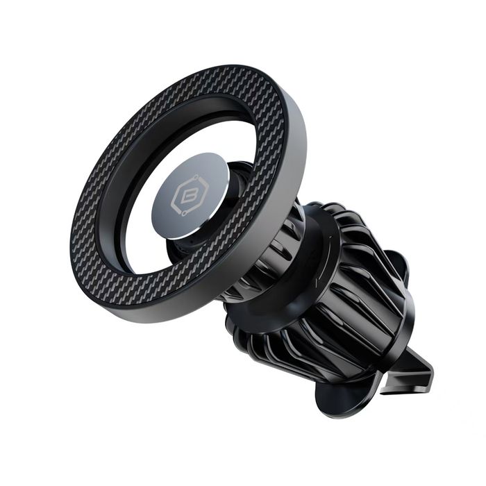 Blavec Uchwyt Samochodowy BH-16A Carbon magnetyczny Magsafe do kratki