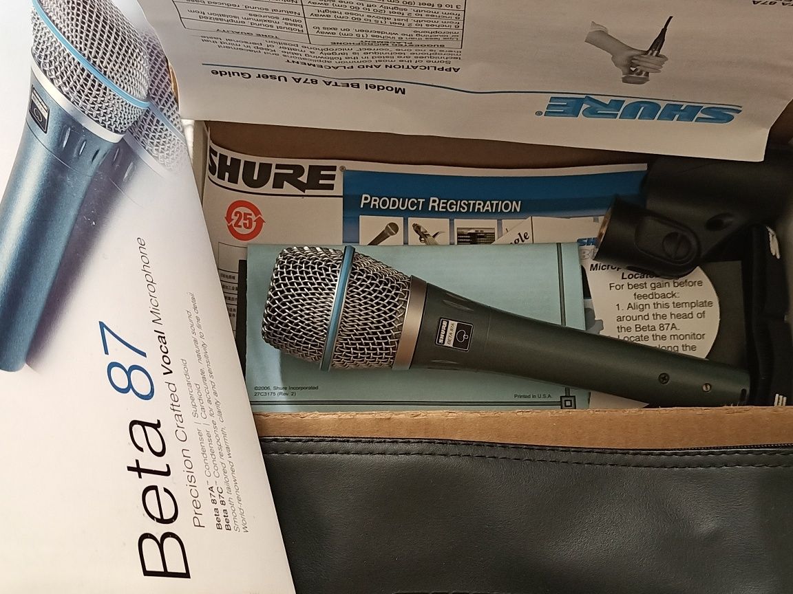 Микрофон Shure Beta 87A