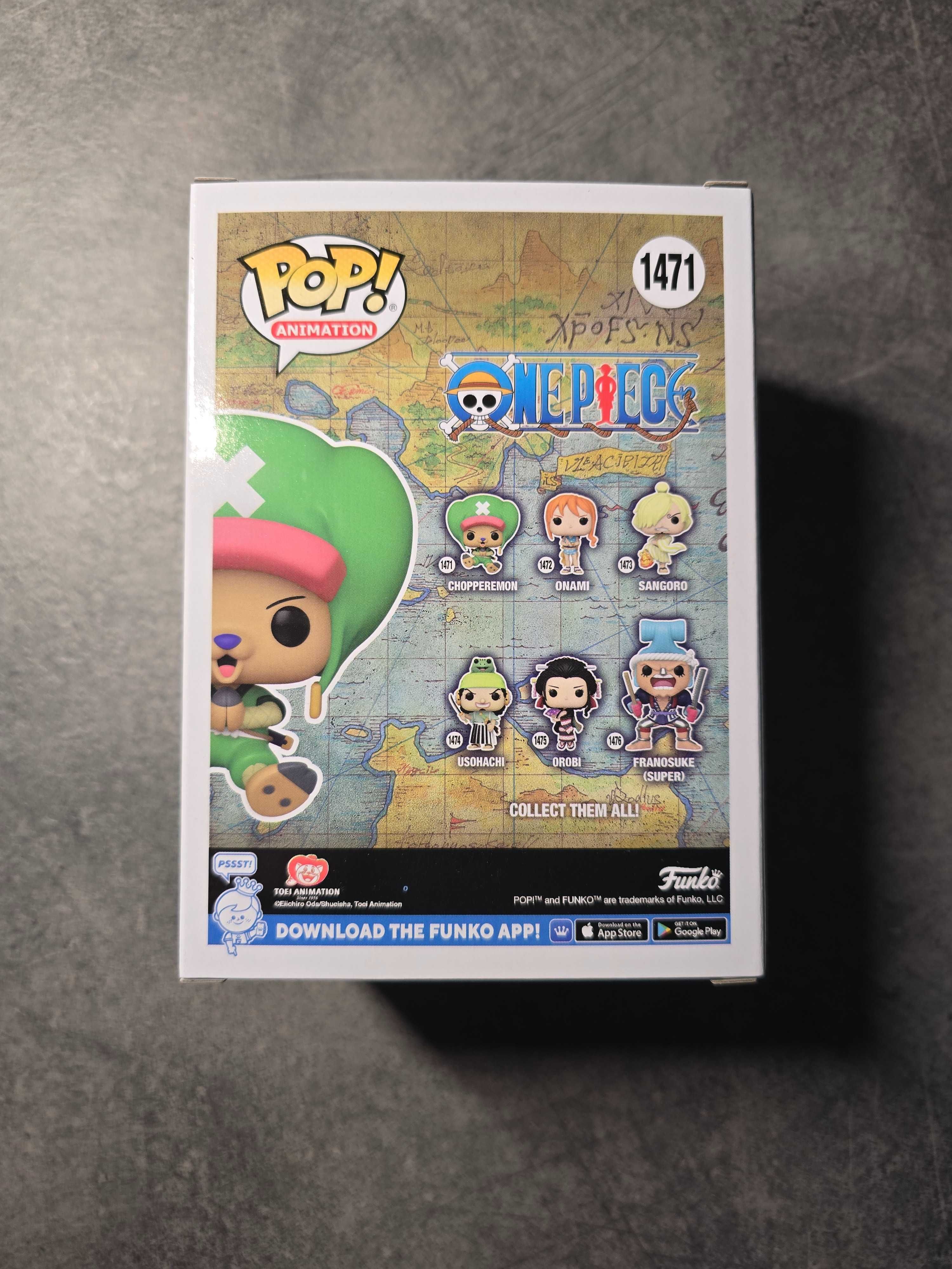 Chopperemon Flocked 1471 Funko Pop One Piece