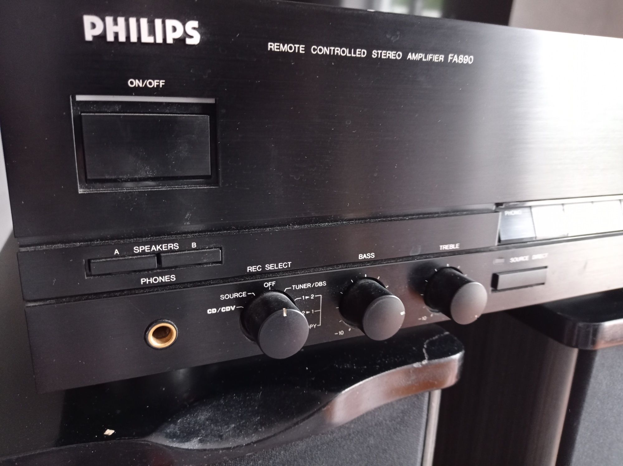 Philips FA 890 + kolumny Maranz Grundig