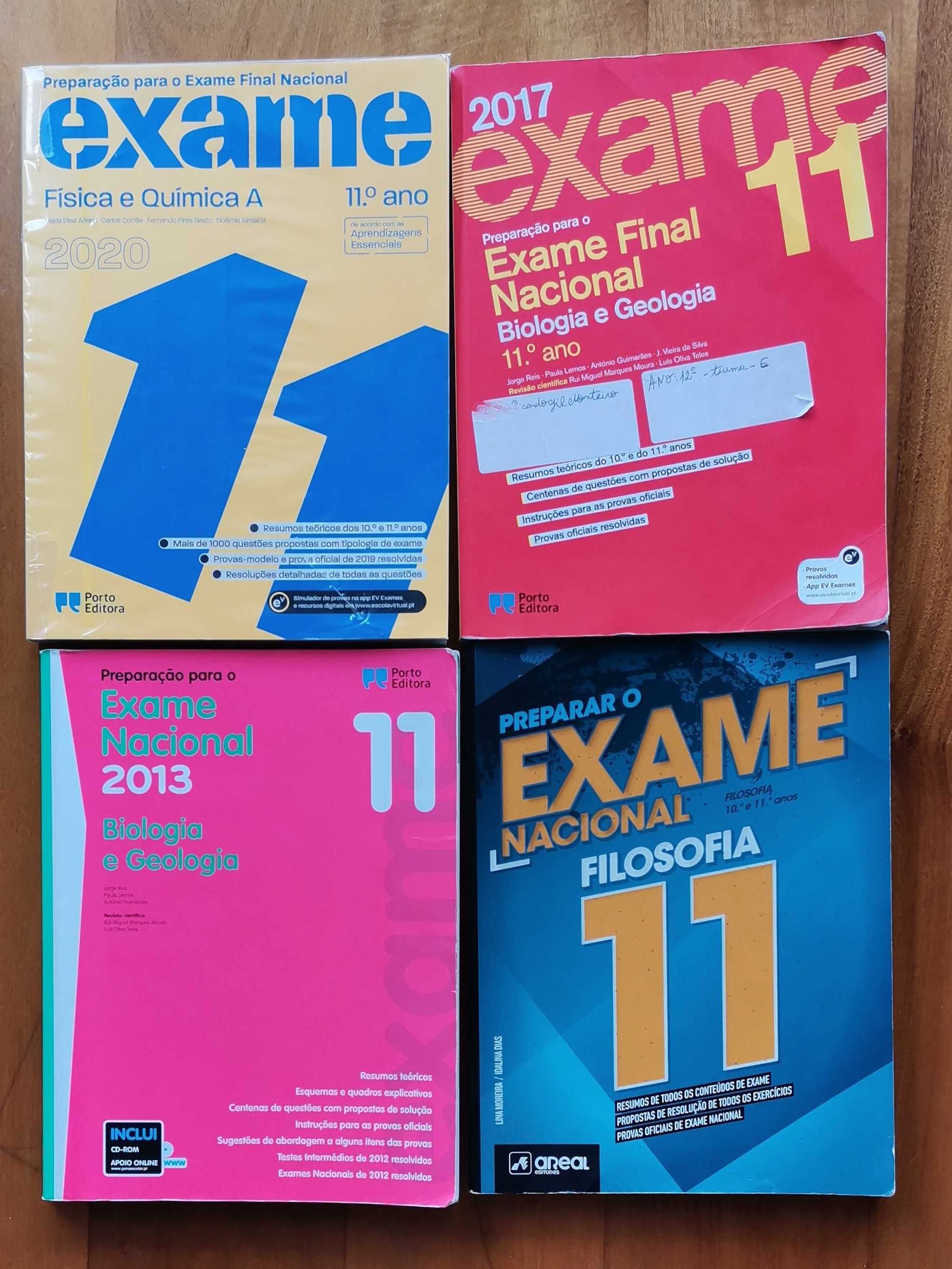 Caderno de exames 11º ano