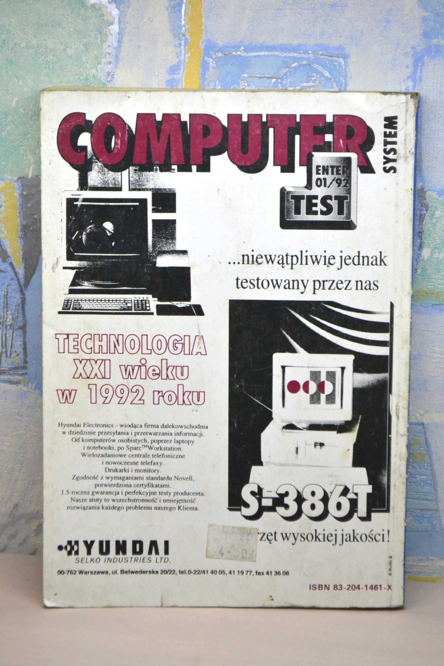 stara stare retro antyk książka Mikrokomputery klasy PC wydanie 1992 r