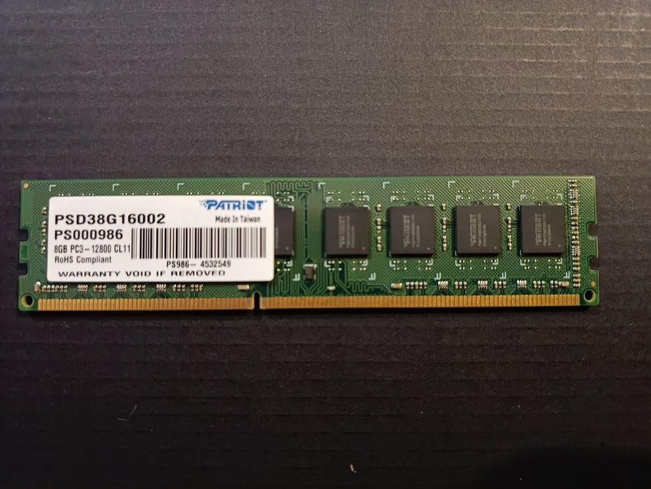 Оперативна пам'ять 8 gb, ddr3, Patriot Signature Line