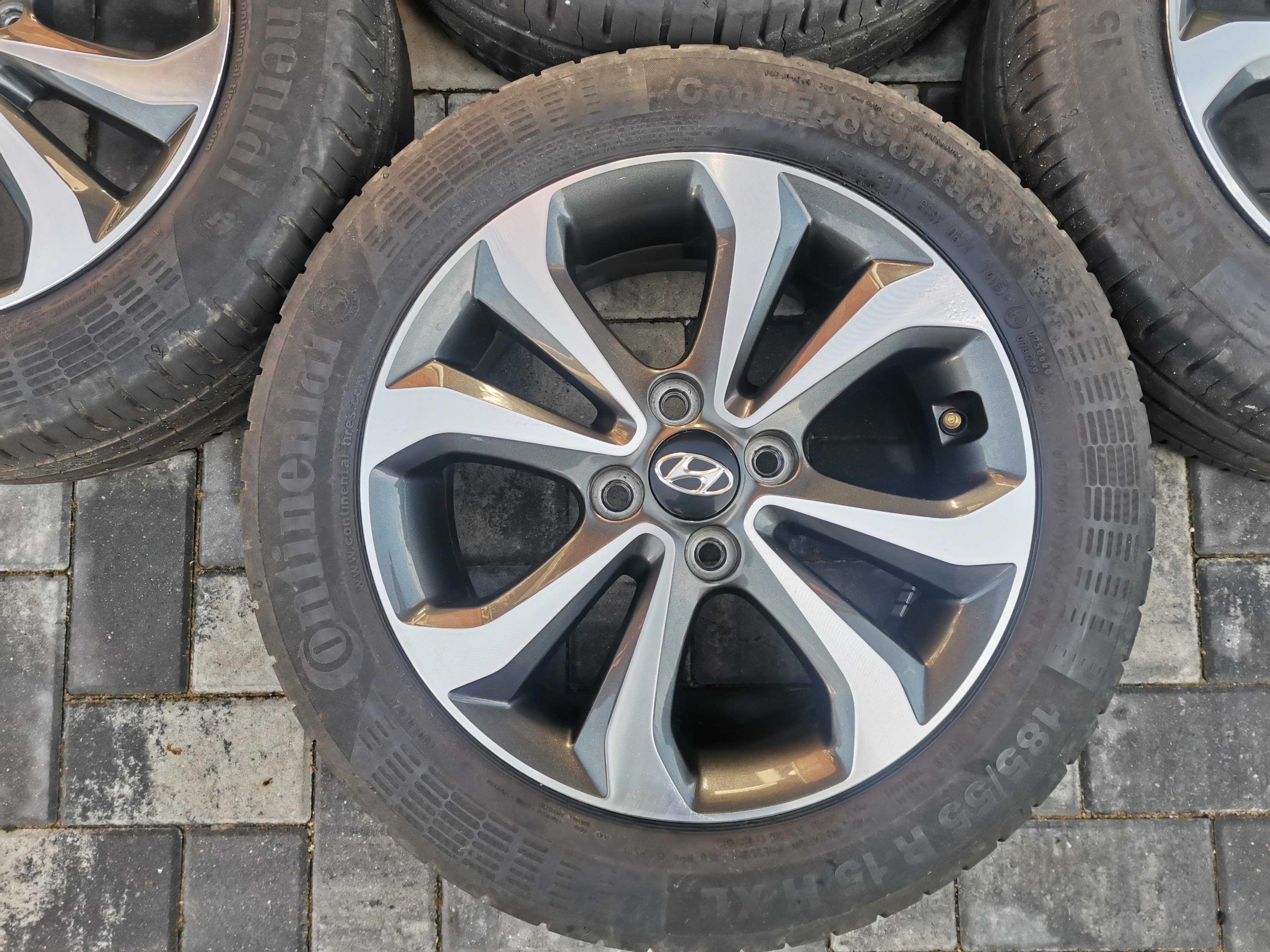 Felgi HYUNDAI i10 6Jx15H2 4x100 ET53 TPMS