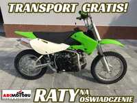 Kawasaki KLX Kawasaki KLX 110 mini cross 2009 r. Raty na oświadczenie, transport.