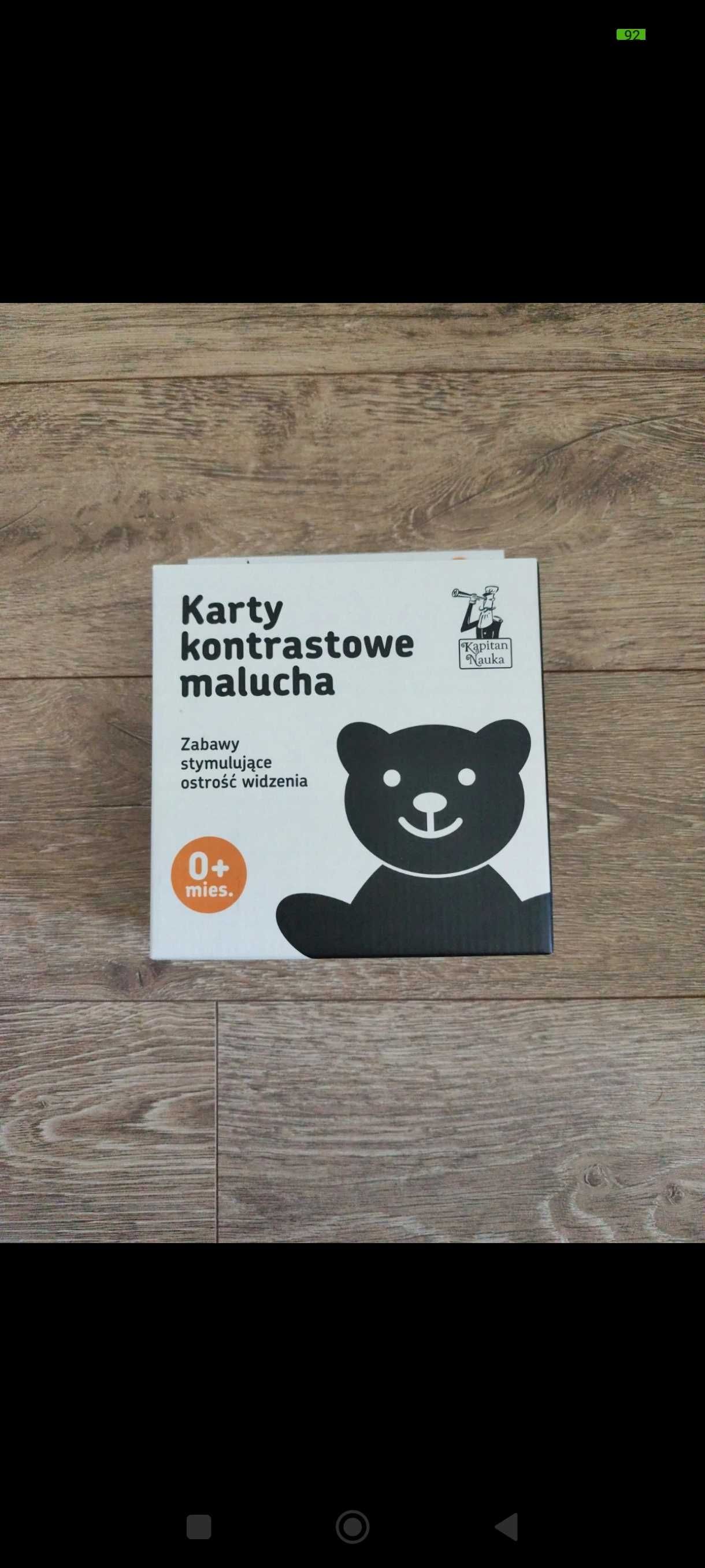 Karty kontrastowe 0+